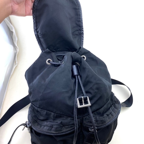 ?Prada ?
Double Front Pocket Backpack Tessuto main image 6
